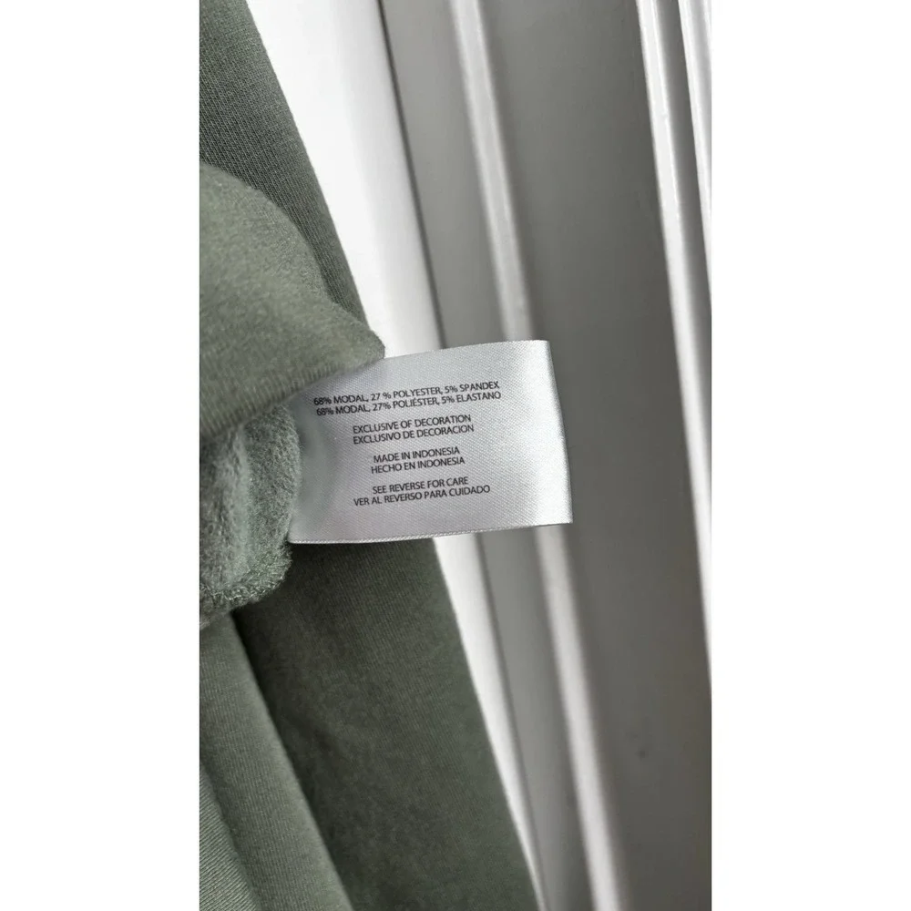 Orvis Pullover Sweater XL Green Classic Collection Soft Modal Blend Crewneck‎
